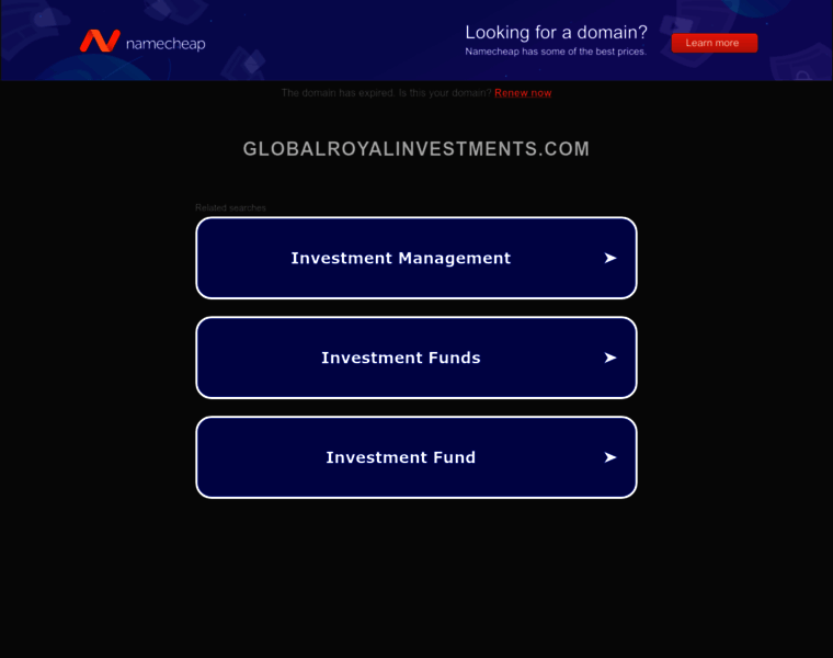 Globalroyalinvestments.com thumbnail
