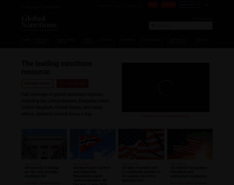 Globalsanctions.com thumbnail Globalsanctions.com thumbnail