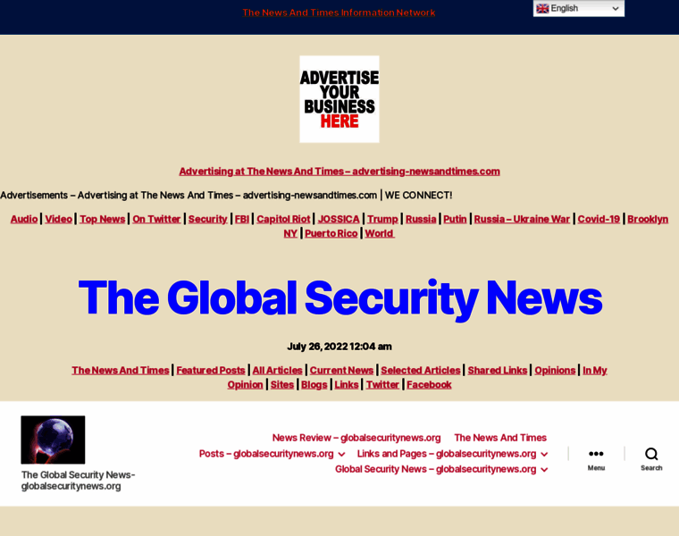Globalsecuritynews.org thumbnail