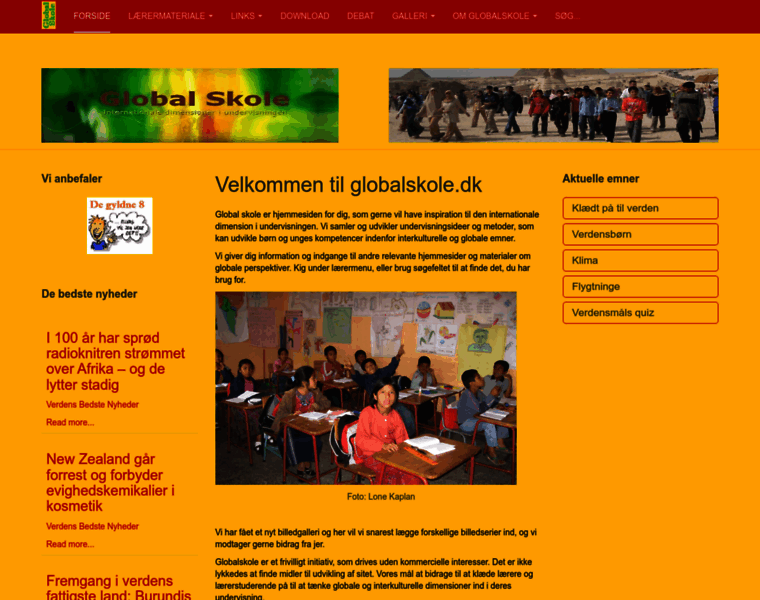 Globalskole.dk thumbnail