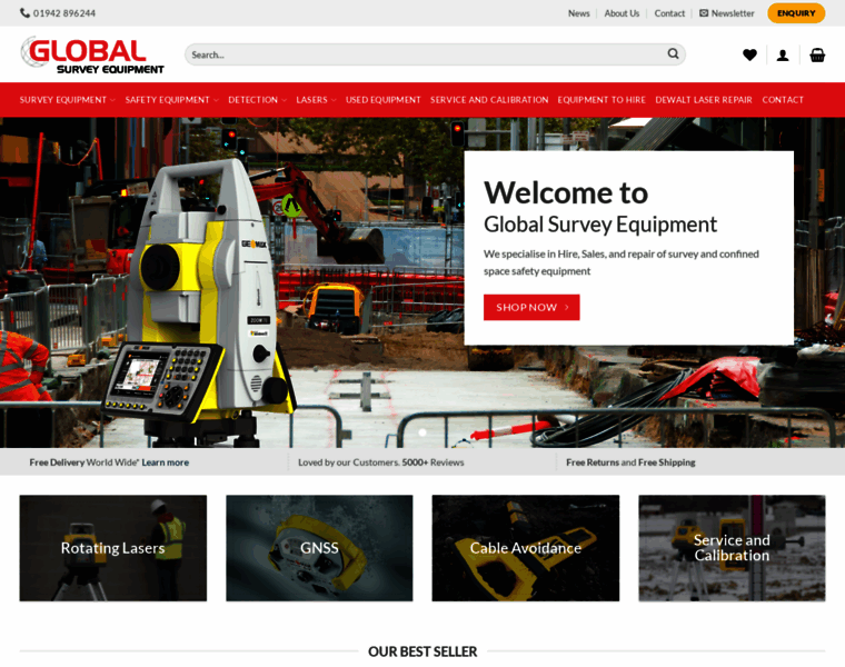 Globalsurveyequipment.com thumbnail