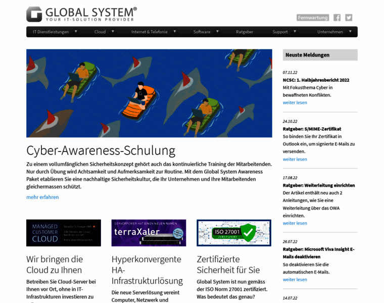 Globalsystem.ch thumbnail
