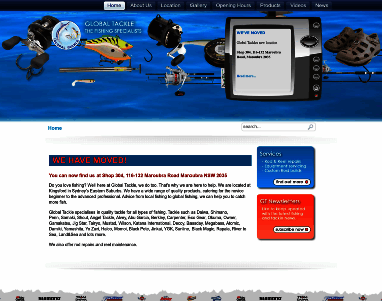 Globaltackle.com.au thumbnail