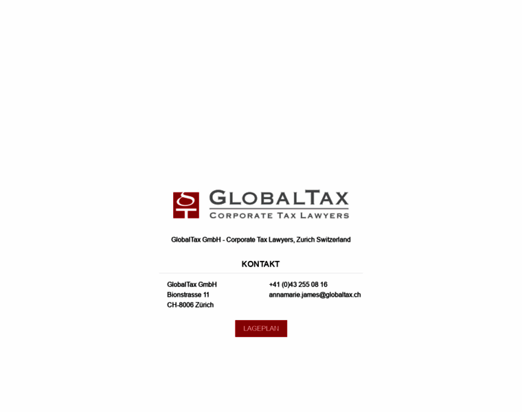 Globaltax.ch thumbnail