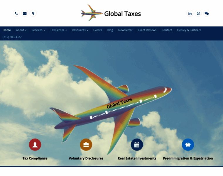 Globaltaxes.com thumbnail