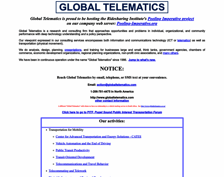 Globaltelematics.com thumbnail