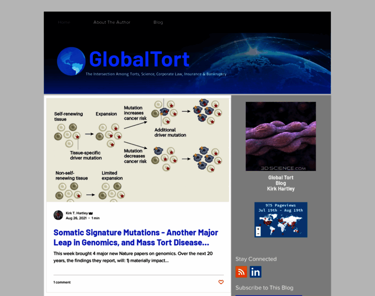 Globaltort.com thumbnail