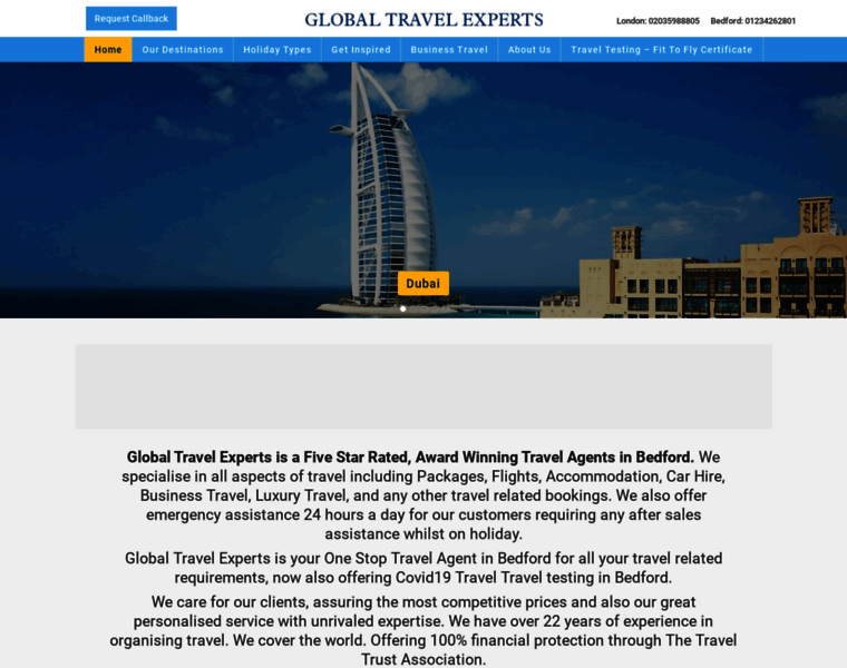 Globaltravelexperts.co.uk thumbnail