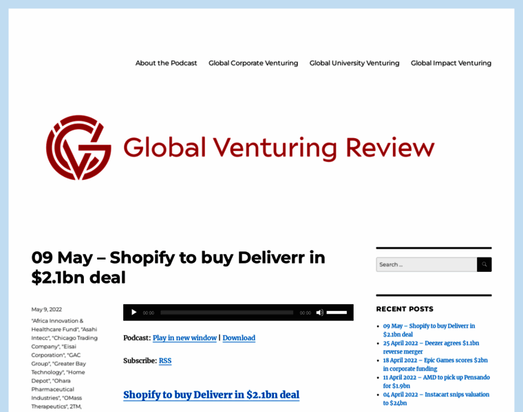 Globalventuringreview.com thumbnail