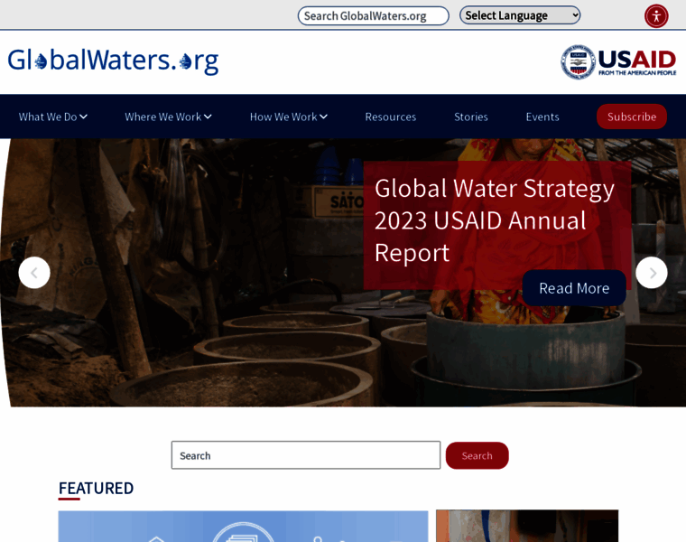 Globalwaters.org thumbnail