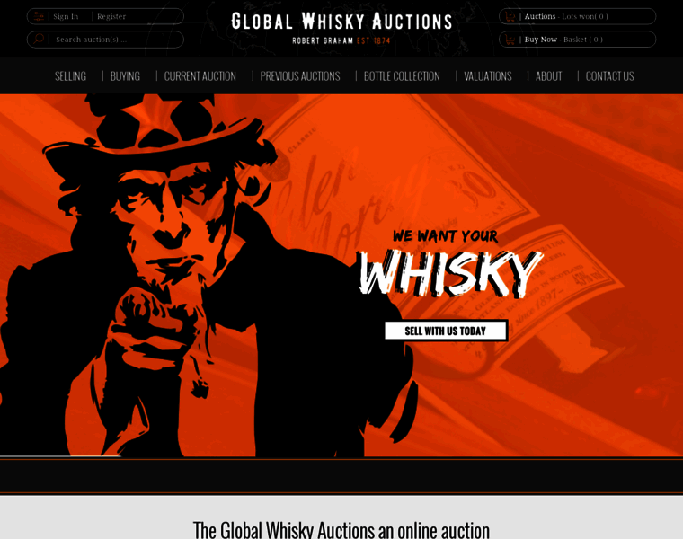 Globalwhiskyauctions.com thumbnail