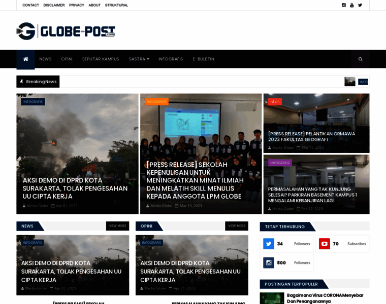 Globe-post.com thumbnail