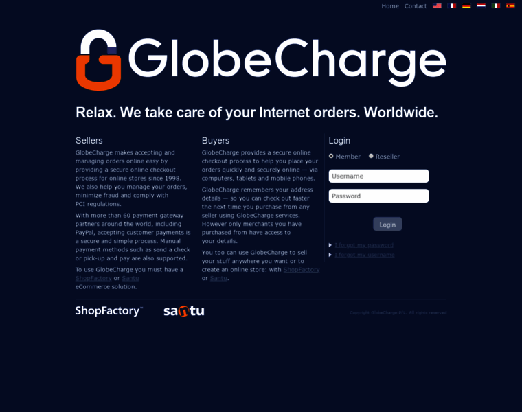 Globecharge.com thumbnail
