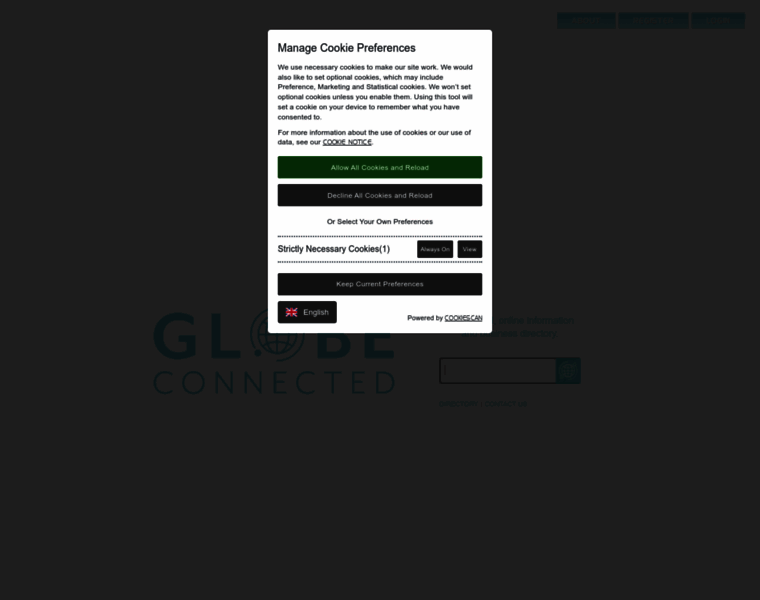 Globeconnected.com thumbnail