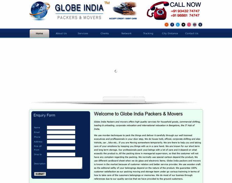 Globeindiapacker.com thumbnail