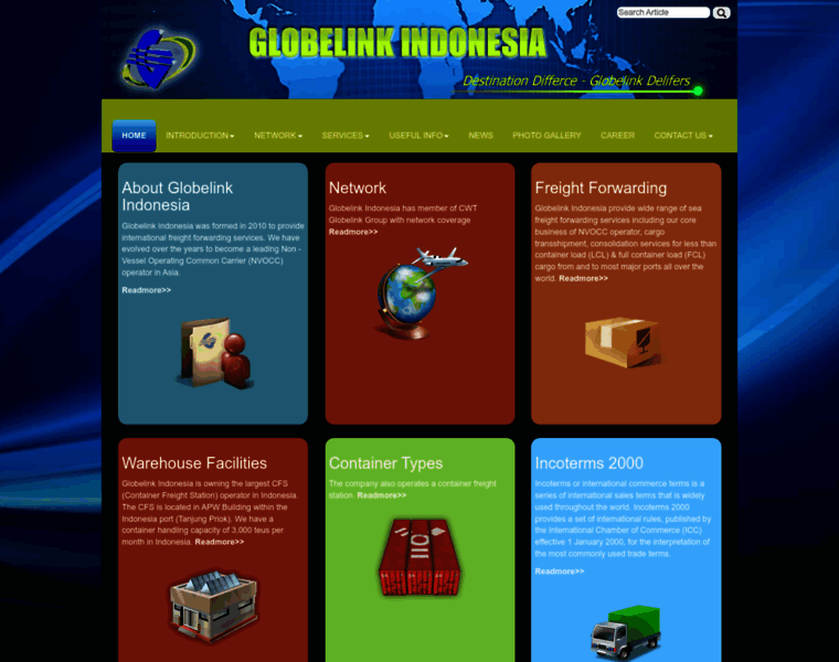 Globelink-indonesia.com thumbnail