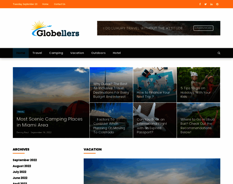 Globellers.com thumbnail