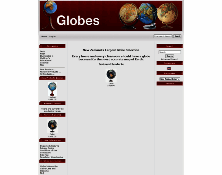 Globes.co.nz thumbnail