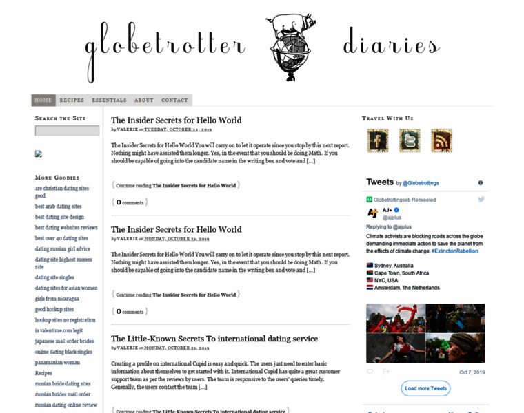 Globetrotterdiaries.com thumbnail