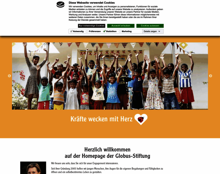 Globus-stiftung.de thumbnail