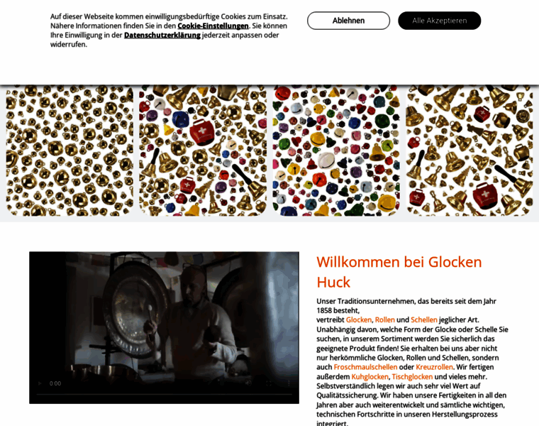 Glocken-huck.de thumbnail