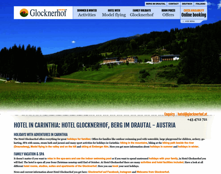 Glocknerhof.com thumbnail