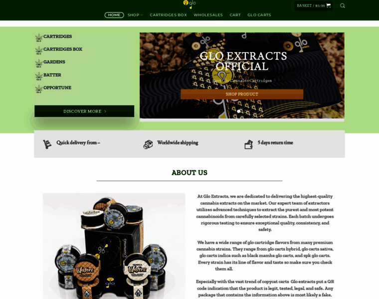 Gloextractofficials.com thumbnail