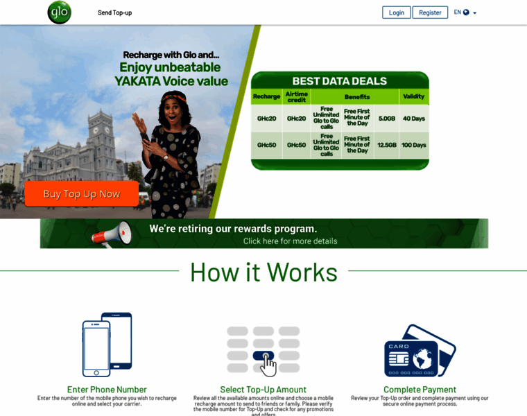 Glorecharge.com thumbnail
