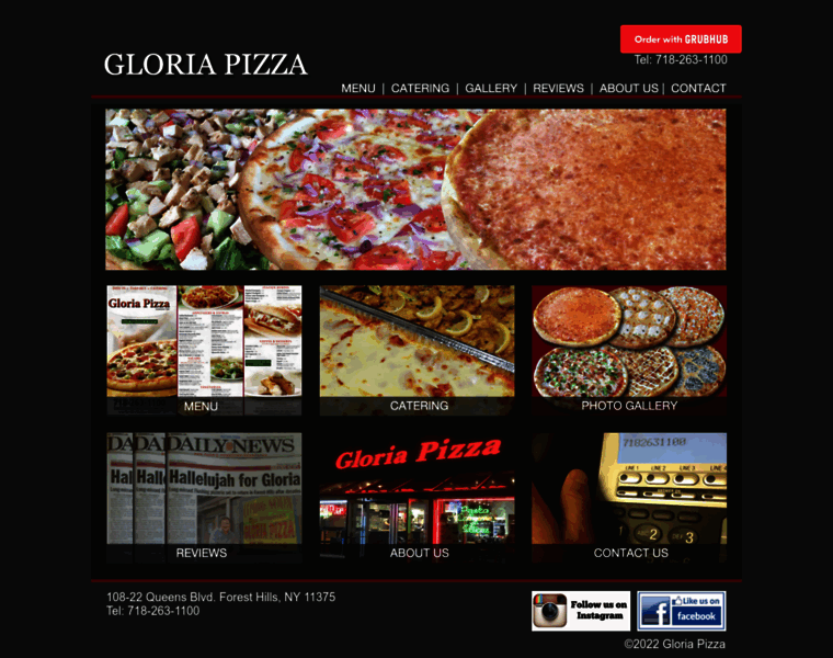 Gloriapizza.com thumbnail