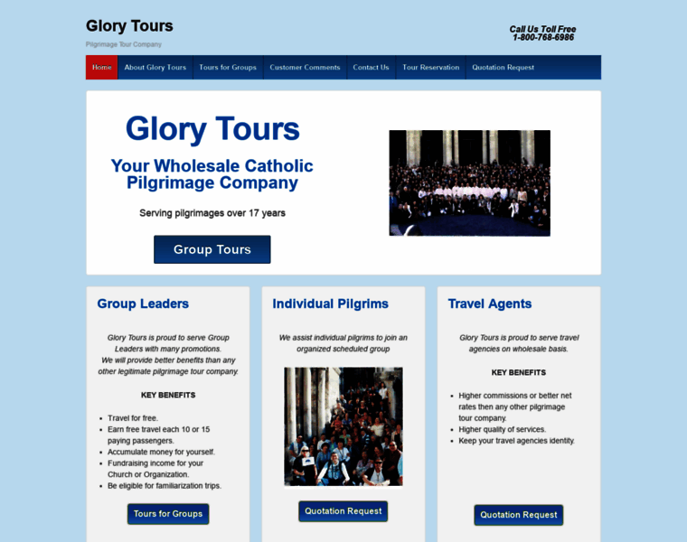 Glory-tours.com thumbnail