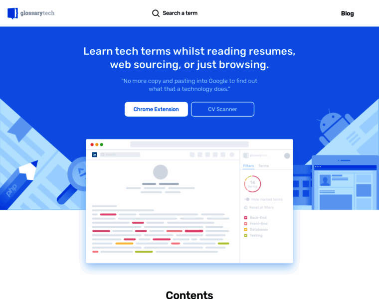 Glossarytech.com thumbnail