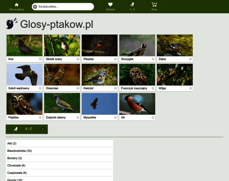 Glosy-ptakow.pl thumbnail