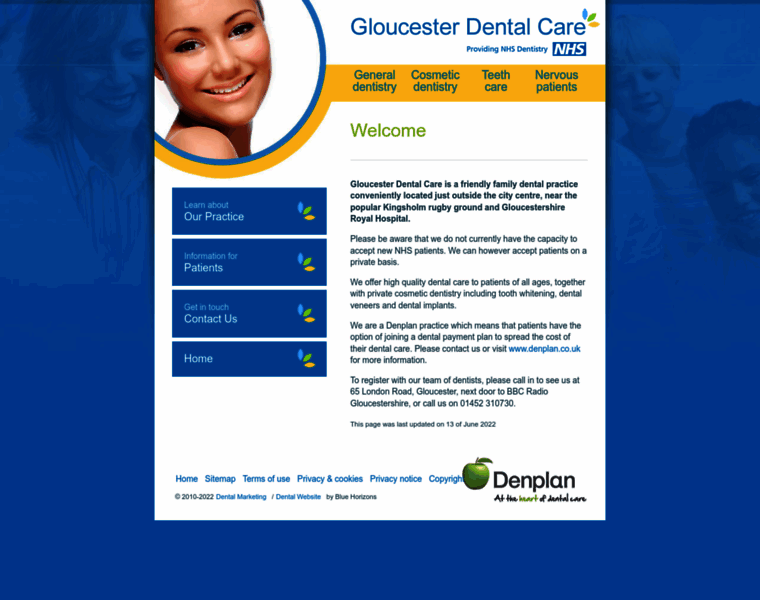 Gloucesterdentalcare.co.uk thumbnail