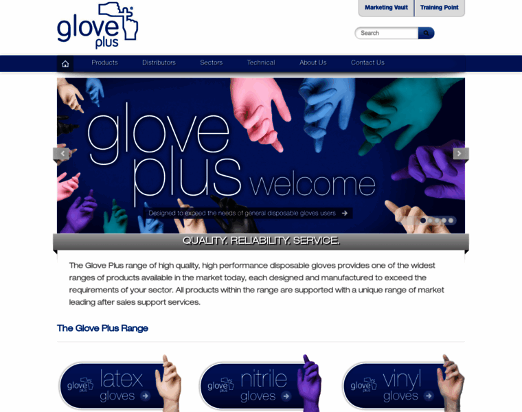 Glove-plus.com thumbnail