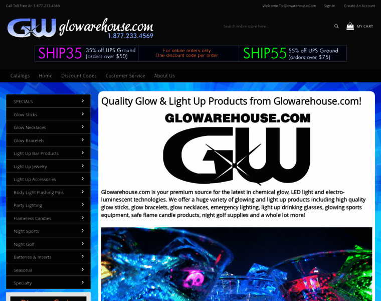 Glowarehouse.com thumbnail