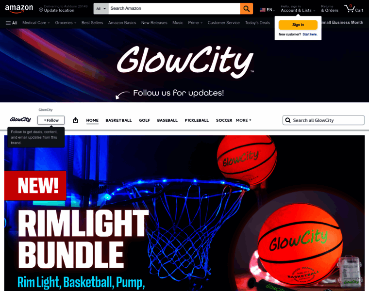 Glowcity.com thumbnail
