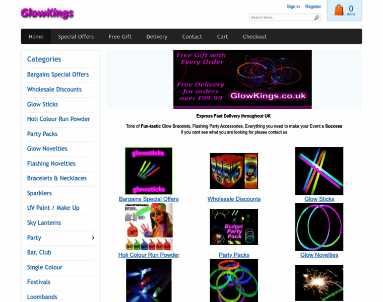 Glowkings.co.uk thumbnail