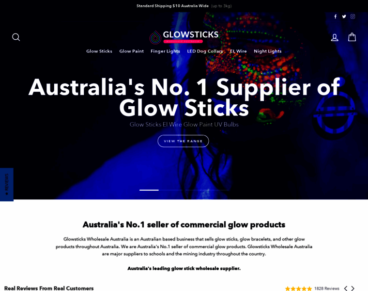 Glowstickswholesale.com.au thumbnail