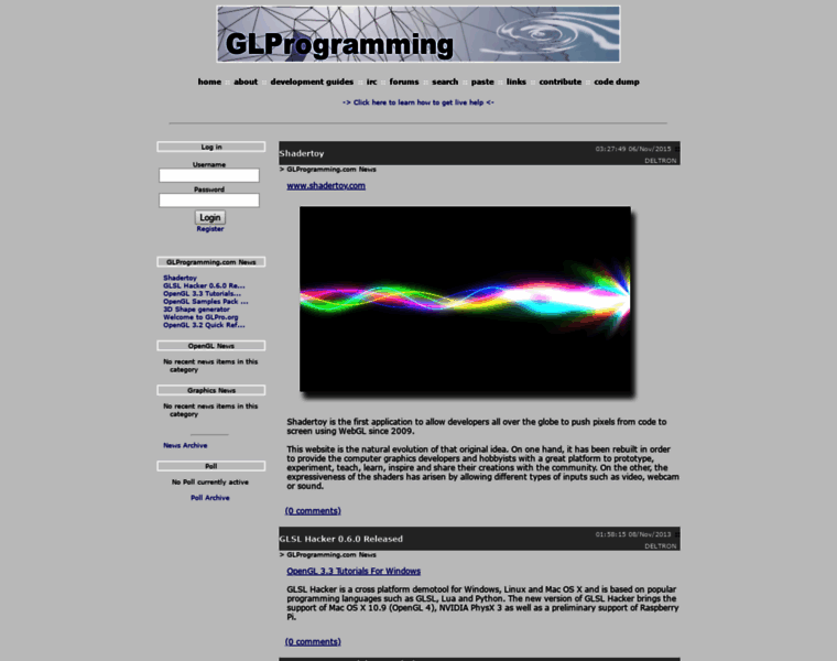 Glprogramming.com thumbnail