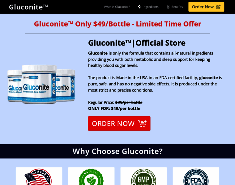 Gluco-gluconite.com thumbnail