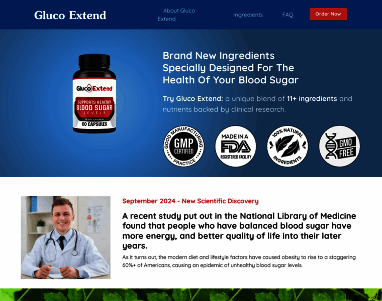 Glucoextend.com thumbnail Glucoextend.com thumbnail