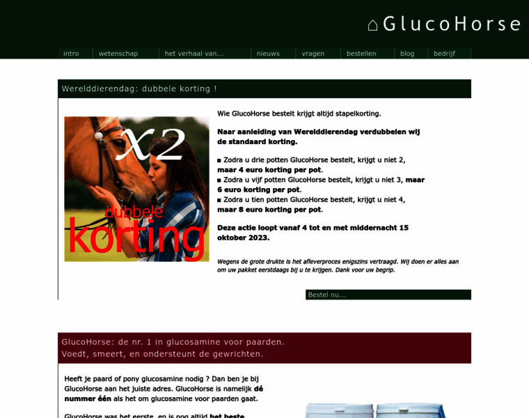 Glucohorse.com thumbnail