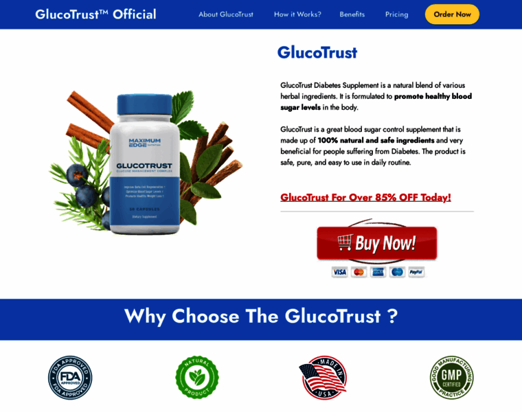 Glucotrust-glucotrust.com thumbnail