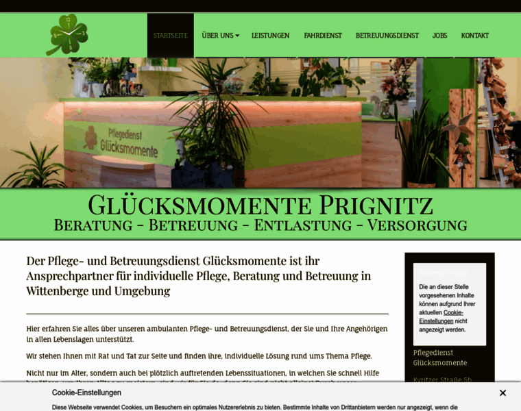 Gluecksmomente-prignitz.de thumbnail