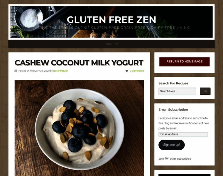 Gluten-free-zen.com thumbnail
