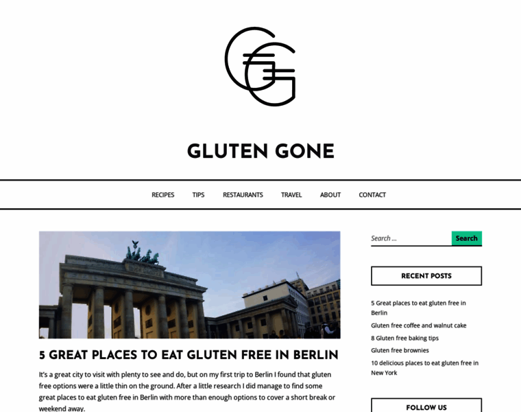Gluten-gone.com thumbnail