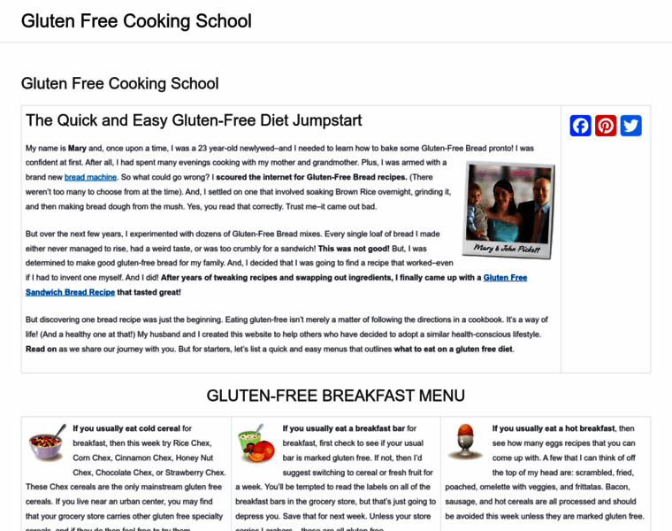 Glutenfreecookingschool.com thumbnail