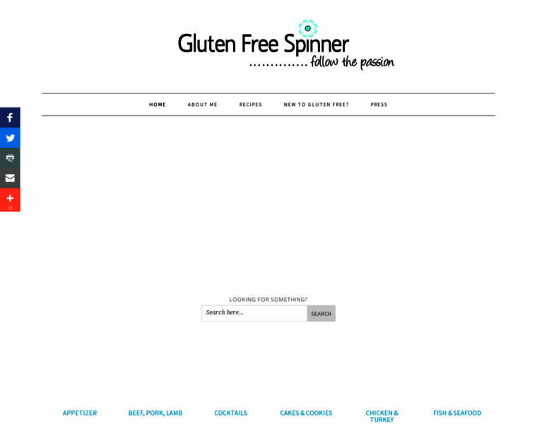 Glutenfreespinner.com thumbnail