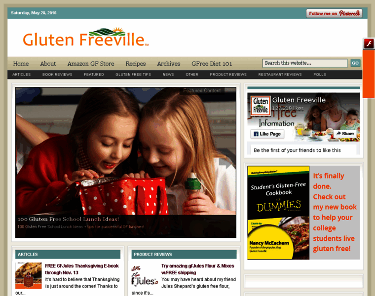 Glutenfreeville.com thumbnail