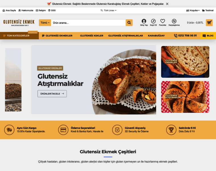 Glutensizekmek.com.tr thumbnail